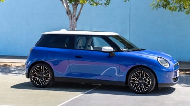 MINI Cooper spy shots side